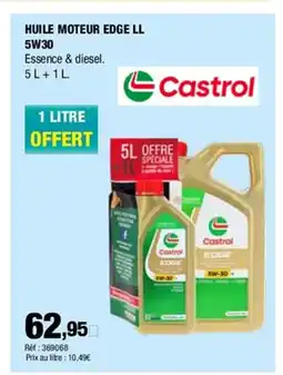 Autobacs CASTROL Huile moteur edge ll offre