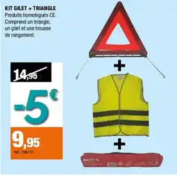 Autobacs Kit gilet + triangle offre