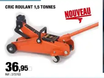 Autobacs Cric roulant 1,5 tonnes offre