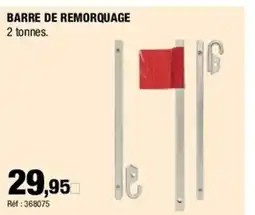 Autobacs Barre de remorquage offre