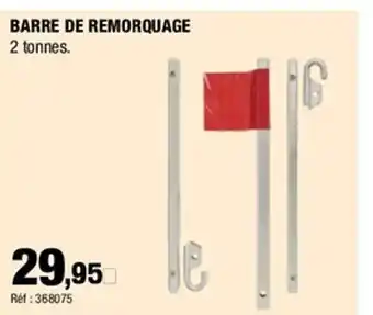Autobacs Barre de remorquage offre