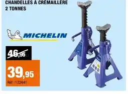 Autobacs MICHELIN Chandelles à crémaillère 2 tonnes offre