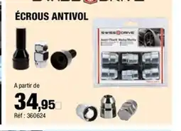 Autobacs Écrous antivol offre