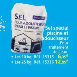 Provence Outillage Sel spécial piscine et adoucisseur offre