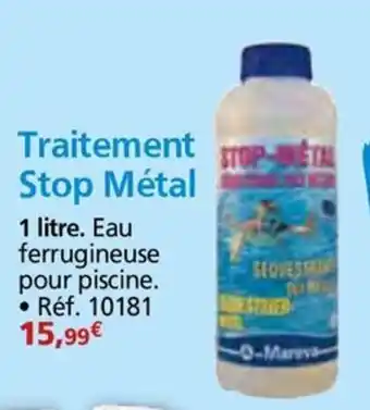 Provence Outillage Traitement Stop Métal offre