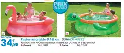 Provence Outillage SUMMER WAVES Piscine autostable offre