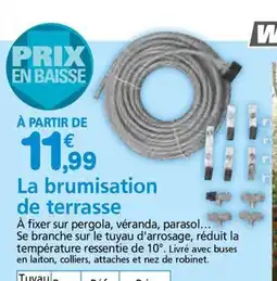 Provence Outillage La brumisation de terrasse offre