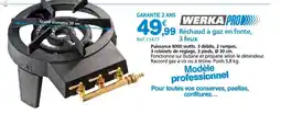 Provence Outillage Réchaud à gaz en fonte, 3 feux offre