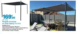Provence Outillage Pergola structure en acier époxy offre