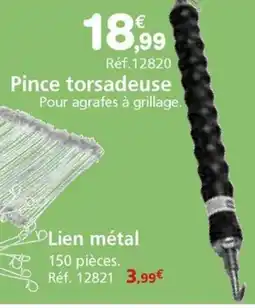 Provence Outillage Pince torsadeuse offre