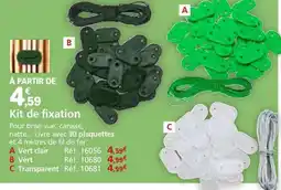 Provence Outillage Kit de fixation offre