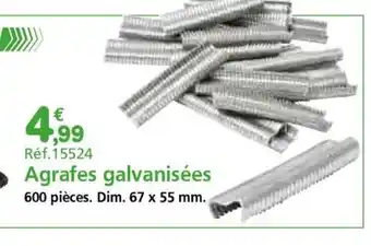 Provence Outillage Agrafes galvanisées offre
