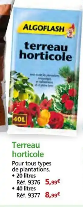 Provence Outillage Terreau horticole offre