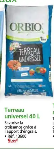 Provence Outillage Terreau universel offre