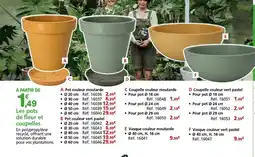 Provence Outillage Les pots de fleur et coupelles offre
