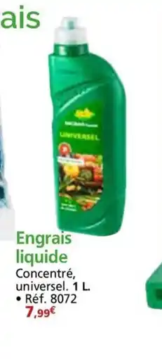 Provence Outillage Engrais liquide offre