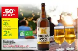 Carrefour Moulins d'Ascq Blonde Bio offre