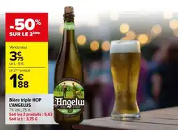 Carrefour Bière triple HOP L'ANGELUS offre