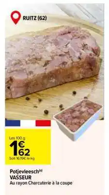 Carrefour Potjevleesch offre