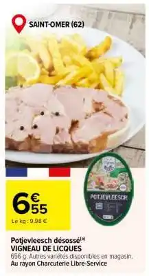 Carrefour Potjevleesch désossé offre
