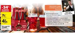 Carrefour BIÈRE ROUGE MAX JACOBINS offre