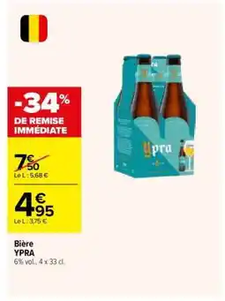 Carrefour Bière YPRA offre