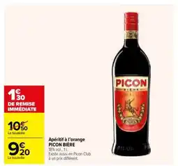 Carrefour Picon Biere offre
