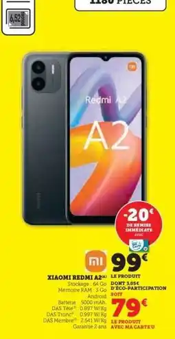 Super U XIAOMI Redmi A2 offre