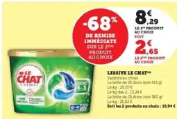 Hyper U LESSIVE LE CHAT offre