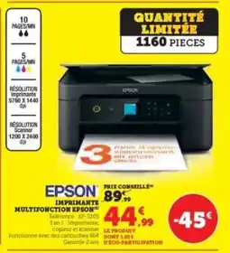 Super U Epson Imprimante Multifonction offre