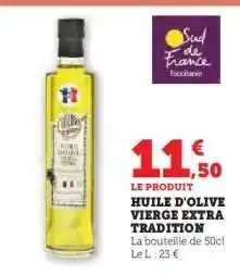 Hyper U HUILE D'OLIVE VIERGE EXTRA TRADITION offre