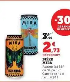 Hyper U BIÈRE MIRA offre