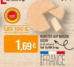 Match MAISON DODIN Munster AOP offre
