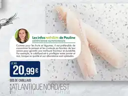 Match Dos de cabillaud offre