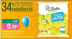 Match LES CRUDETTES Coeur de laitue offre