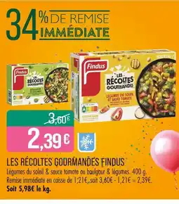 Match Findus Les récoltes gourmandes offre