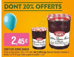 Match BONNE MAMAN Confiture offre