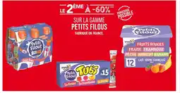 Match PETITS FILOUS LE 2ÈME À -60% SUR LA GAMME PETITS FILOUS offre