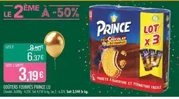 Match PRINCE LU Goûters fourrés offre