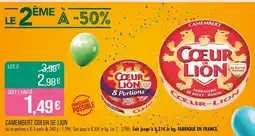 Match COEUR DE LION Camembert offre