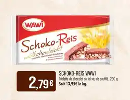Match WAWI Schoko-Reis offre