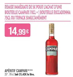 Match CAMPARI Apéritif Campari offre