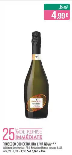 Match Livia Nova Prosecco DOC Extra Dry offre