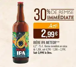 Match METEOR BIÈRE IPA METEOR offre