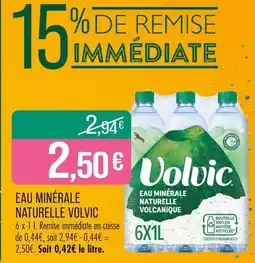 Match VOLVIC Eau minérale naturelle offre