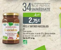 Match NOCCIOLATA Pâte à tartiner offre