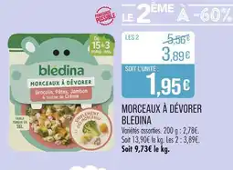 Match BLÉDINER Morceaux à dévorer offre