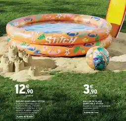 Intermarché PISCINE GONFLABLE STITCH offre