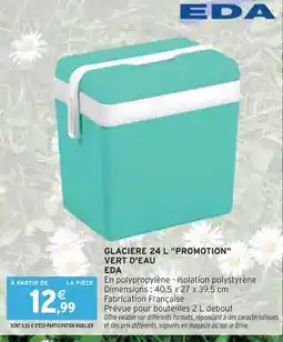 Intermarché EDA GLACIERE 24 L PROMOTION VERT D'EAU offre