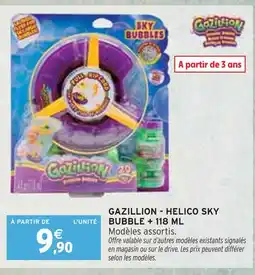 Intermarché Helico Sky Bubble + 118 ml offre